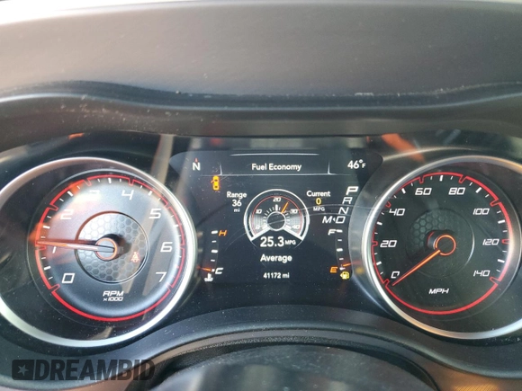 2022 Dodge Charger SXT with VIN 2C3CDXBG3NH202732, listed as a Copart auction lot 51496255 with 41,172 mi miles and Salvage Title. Bid and sale history available at DreamBid. Image 9.
