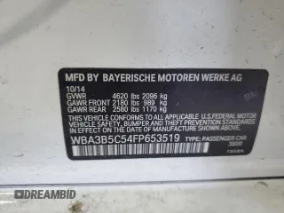 2015 BMW 3 Series 328i xDrive z VIN WBA3B5C54FP653519, wystawiony jako Copart lot #62698055 z przebiegiem 105 655 mil mil oraz Czysty tytuł • Clean title. Historia ofert i sprzedaży dostępna na DreamBid. Obrazek 12.