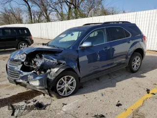 2017 Chevrolet Equinox LT with VIN 2GNALCEK9H6149816, listed as a Copart auction lot 50624095 with 135,564 mi miles and Salvage Title. Bid and sale history available at carsss.com. Image 1.