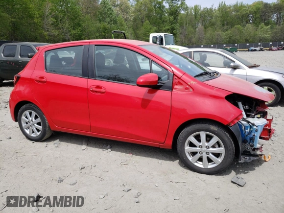 2016 Toyota Yaris L with VIN VNKKTUD37GA070599, listed as a Copart auction lot 54422475 with 162,274 mi miles and Salvage Title. Bid and sale history available at DreamBid. Image 4.