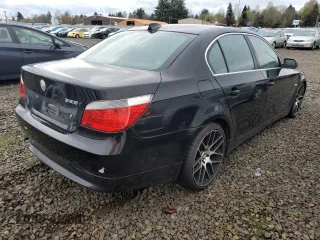 2006 BMW 5 Series 525i with VIN WBANE53586CK82341, listed as a Copart auction lot 49351205 with 184,079 mi miles and Salvage Title. Bid and sale history available at DreamBid. Image 3.