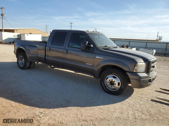 2005 Ford Super Duty F-350 DRW XL with VIN 1FTWW32P05EB47353, listed as a Copart auction lot 88794375 with 234,984 mi miles and Salvage Title. Bid and sale history available at carsss.com. Image 4.