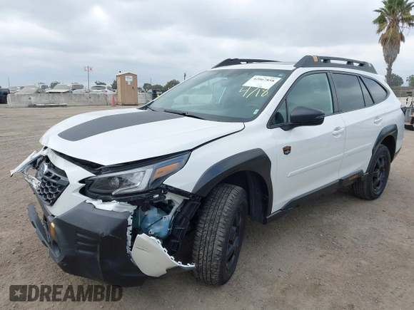 2023 Subaru Outback Wilderness with VIN 4S4BTGUD1P3199800, listed as a IAAI auction lot 42067858 with 33,011 mi miles and . Bid and sale history available at DreamBid. Image 2.