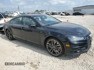 2016 Audi S7 with VIN WAUW2AFC5GN010402, listed as a Copart auction lot 55506875 with 51,585 mi miles and Clean Title. Bid and sale history available at DreamBid. Image 4.