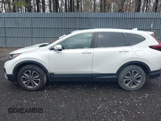 2021 Honda CR-V EX with VIN 2HKRW2H55MH636763, listed as a IAAI auction lot 41931501 with 116,061 mi miles. Bid and sale history available at carsss.com. Image 14.