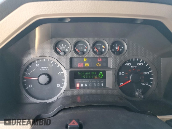2008 Ford F-350 with VIN 1FTSF31R88EB13196, listed as a Copart auction lot 63586275 with 192,311 mi miles and Clean title. Bid and sale history available at DreamBid. Image 9.