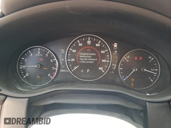 2022 Mazda CX-30 S Select with VIN 3MVDMBBL4NM416211, listed as a Copart auction lot 54527855 with 28,457 mi miles and Salvage Title. Bid and sale history available at DreamBid. Image 9.