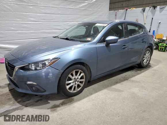 2015 Mazda 3 i Grand Touring z VIN 3MZBM1M74FM183528, wystawiony jako Copart lot #47112655 z przebiegiem 160 720 mil mil oraz Czysty tytuł • Clean title. Historia ofert i sprzedaży dostępna na DreamBid. Obrazek 1.