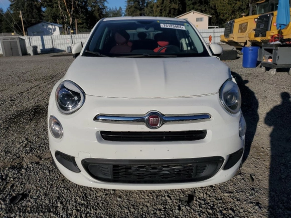 2016 FIAT 500X Easy with VIN ZFBCFXBTXGP352096, listed as a Copart auction lot 76123464 with 70,050 mi miles and Salvage Title. Bid and sale history available at carsss.com. Image 5.