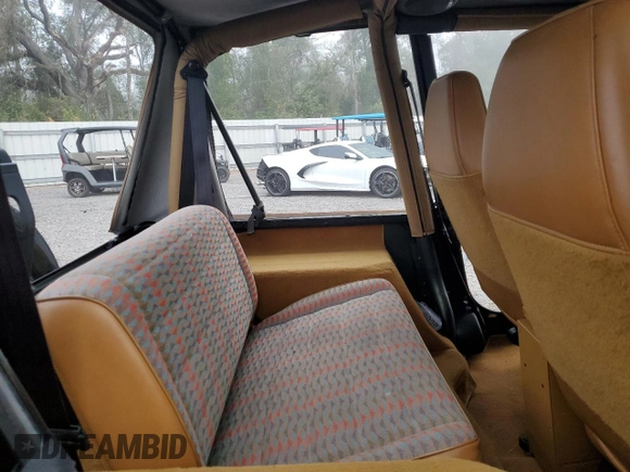 1995 Jeep Wrangler S with VIN 1J4FY19P4SP224403, listed as a Copart auction lot 85573324 with 0 mi miles and Salvage Title. Bid and sale history available at carsss.com. Image 10.