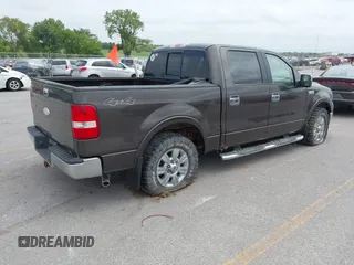 2006 Ford F-150 XLT with VIN 1FTPW14546FA04860, listed as a IAAI auction lot 42767406 with 156,484 mi miles and . Bid and sale history available at DreamBid. Image 4.