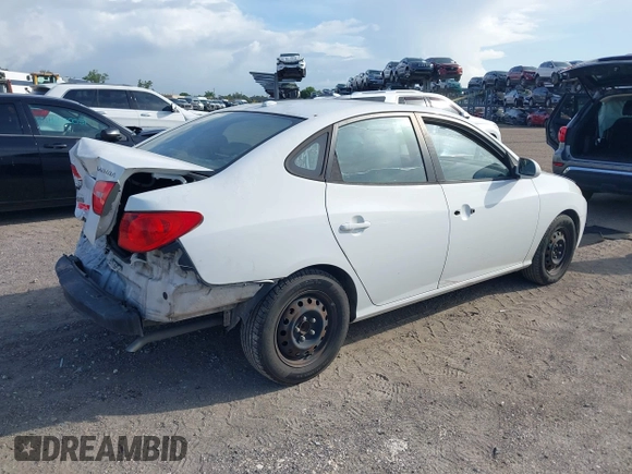 2007 Hyundai Elantra GLS with VIN KMHDU46D27U163769, listed as a IAAI auction lot 42630160 with 133,905 mi miles and . Bid and sale history available at DreamBid. Image 4.