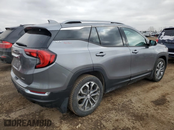 2018 GMC Terrain SLT with VIN 3GKALVEX1JL229181, listed as a Copart auction lot 49145035 with 80,851 mi miles and Salvage Title. Bid and sale history available at DreamBid. Image 3.