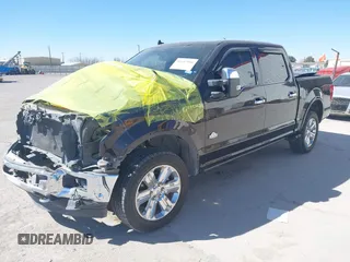 2018 Ford F-150 XL with VIN 1FTEW1E5XJFE46654, listed as a IAAI auction lot 41647966 with 93,397 mi miles. Bid and sale history available at carsss.com. Image 2.