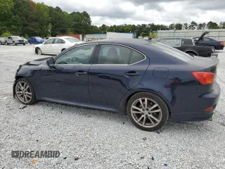 2008 Lexus IS 250 with VIN JTHBK262X85052613, listed as a Copart auction lot 60151025 with 355,990 mi miles and Salvage title. Bid and sale history available at DreamBid. Image 2.