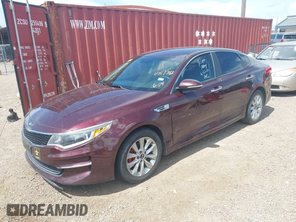 2018 Kia Optima LX with VIN 5XXGT4L32JG255929, listed as a IAAI auction lot 42577063 with 95,314 mi miles and . Bid and sale history available at DreamBid. Image 17.