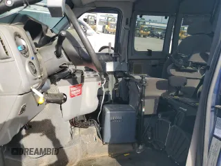 2010 Ford Econoline Cargo with VIN 1FDNE2EL2ADA03669, listed as a Copart auction lot 50614265 with 6,249 mi miles and Salvage title. Bid and sale history available at DreamBid. Image 7.