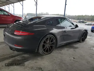 2013 Porsche 911 Carrera S with VIN WP0AB2A93DS120408, listed as a Copart auction lot 45740335 with 65,608 mi miles and Salvage Title. Bid and sale history available at carsss.com. Image 3.