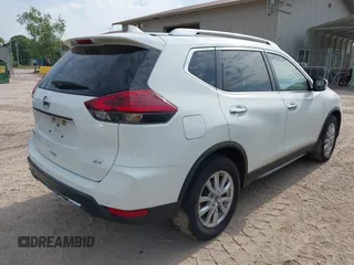 2019 Nissan Rogue SV with VIN KNMAT2MT5KP543348, listed as a IAAI auction lot 42474327 with 150,285 mi miles and . Bid and sale history available at DreamBid. Image 4.