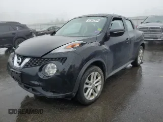 2016 Nissan Juke S with VIN JN8AF5MV0GT654855, listed as a Copart auction lot 47583385 with 113,628 mi miles and Salvage Title. Bid and sale history available at carsss.com. Image 1.