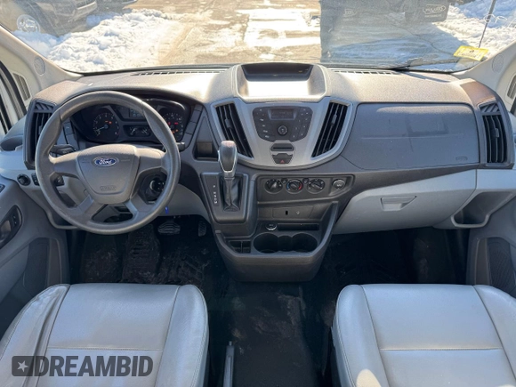 2015 Ford Transit Passenger XL with VIN 1FBAX2CM7FKA92784, listed as a Copart auction lot 46756565 with Not Provided miles and Clean Title. Bid and sale history available at carsss.com. Image 9.