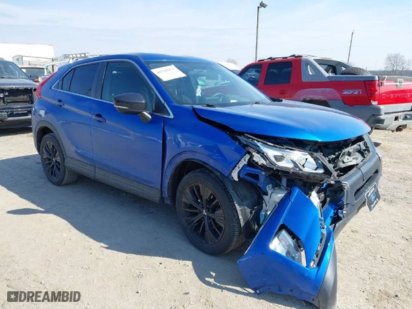 2018 Mitsubishi Eclipse Cross LE with VIN JA4AT4AA7JZ045891, listed as a IAAI auction lot 41722931 with 53,942 mi miles. Bid and sale history available at carsss.com. Image 1.