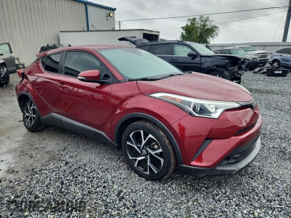 2018 Toyota C-HR XLE z VIN NMTKHMBX4JR007548, wystawiony jako Copart lot #59795215 z przebiegiem 91 407 mil mil oraz Szkoda całkowita • Salvage title. Historia ofert i sprzedaży dostępna na DreamBid. Obrazek 4.