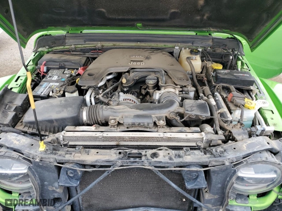 2019 Jeep Wrangler Unlimited Rubicon with VIN 1C4HJXFGXKW580970, listed as a Copart auction lot 49246135 with 97,613 mi miles and Salvage Title. Bid and sale history available at carsss.com. Image 11.