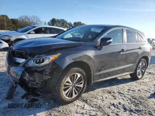 2016 Acura RDX Advance Pkg with VIN 5J8TB3H76GL009709, listed as a Copart auction lot 45685505 with 58,935 mi miles and Salvage Title. Bid and sale history available at carsss.com. Image 1.