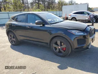 2019 Jaguar E-Pace S with VIN SADFJ2FX9K1Z36336, listed as a Copart auction lot 56222635 with 41,186 mi miles and Salvage Title. Bid and sale history available at DreamBid. Image 4.