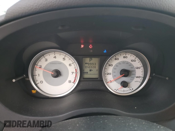 2012 Subaru Impreza Premium с VIN JF1GJAC62CH010428, выставлен на аукционе Copart как лот 45393705 с пробегом 42 228 миль миль и Списание • Salvage title. История ставок и продаж доступна на DreamBid. Изображение 9.
