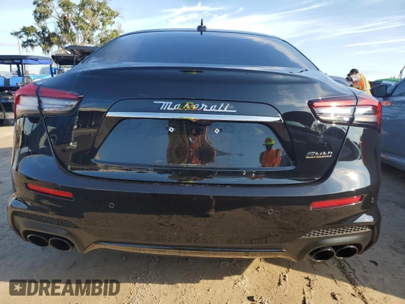 2021 Maserati Ghibli S with VIN ZAM57YSA6M1368667, listed as a Copart auction lot 73985054 with Not provided miles and Salvage title. Bid and sale history available at DreamBid. Image 6.