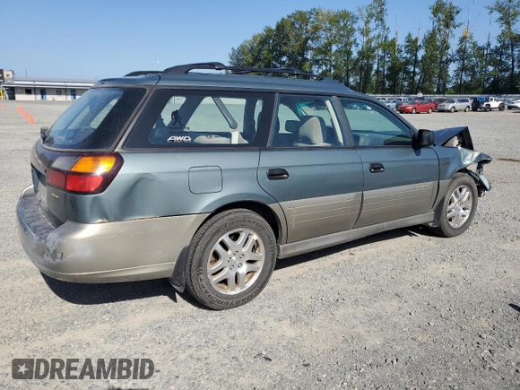 2002 Subaru Legacy Outback z VIN 4S3BH665527618156, wystawiony jako Copart lot #65384565 z przebiegiem 169 600 mil mil oraz Szkoda całkowita • Salvage title. Historia ofert i sprzedaży dostępna na DreamBid. Obrazek 3.