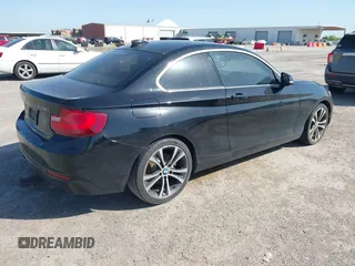 2016 BMW 2 Series 228i with VIN WBA1F5C54GV343752, listed as a IAAI auction lot 42001316 with 95,474 mi miles and . Bid and sale history available at DreamBid. Image 4.