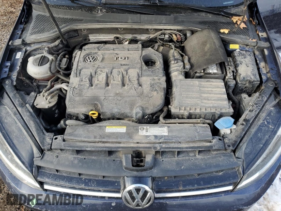 2015 Volkswagen Golf SportWagen TDI SE with VIN 3VWCA7AU6FM508920, listed as a Copart auction lot 43013504 with 265,438 mi miles. Bid and sale history available at carsss.com. Image 11.