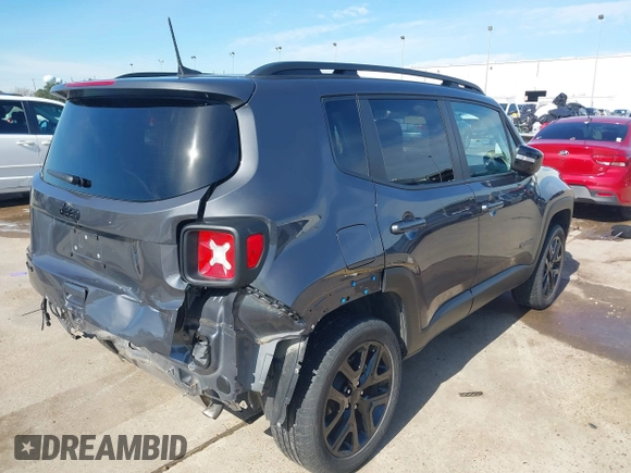 2023 Jeep Renegade Altitude with VIN ZACNJDE12PPP33034, listed as a IAAI auction lot 41329530 with 40,190 mi miles and . Bid and sale history available at DreamBid. Image 4.