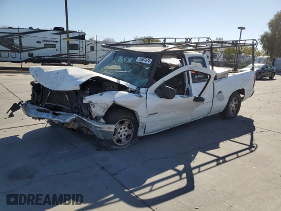 2000 Chevrolet Silverado 1500 with VIN 2GCEC19V6Y1388207, listed as a Copart auction lot 75901974 with Not Provided miles and Salvage Title. Bid and sale history available at DreamBid. Image 1.