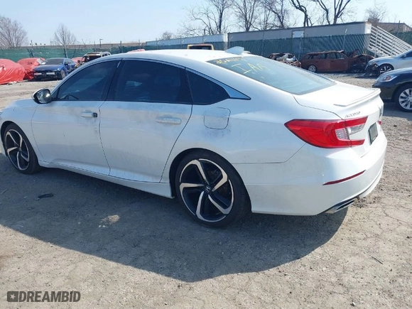 2019 Honda Accord Sedan Sport 1.5T with VIN 1HGCV1F39KA175674, listed as a IAAI auction lot 41783002 with 76,076 mi miles. Bid and sale history available at carsss.com. Image 3.