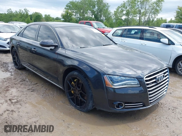 2011 Audi A8 с VIN WAURVAFDXBN020316, выставлен на аукционе IAAI как лот 42297622 с пробегом 156 881 миль миль и . История ставок и продаж доступна на DreamBid. Изображение 1.