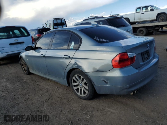 2007 BMW 3 Series 328xi with VIN WBAVC93587KX57667, listed as a Copart auction lot 45929745 with 129,137 mi miles and Salvage title. Bid and sale history available at DreamBid. Image 2.