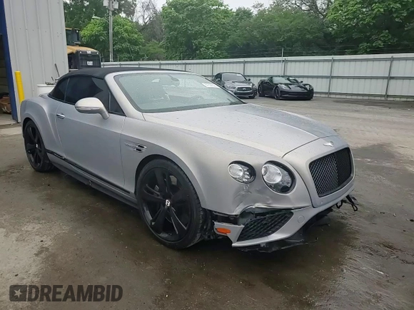 2017 Bentley Continental GT S with VIN SCBGH3ZA3HC064230, listed as a Copart auction lot 61330525 with 38,920 mi miles and Salvage title. Bid and sale history available at DreamBid. Image 14.