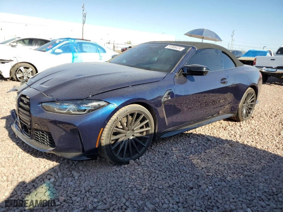 2022 BMW M4 Competition xDrive with VIN WBS33BA05NCK13099, listed as a Copart auction lot 51305474 with NaN miles and Salvage Title. Bid and sale history available at carsss.com. Image 1.
