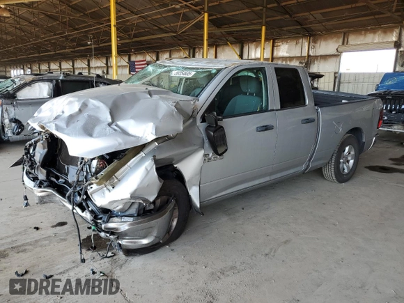 2013 Ram 1500 Tradesman z VIN 1C6RR6FG3DS542313, wystawiony jako Copart lot #59354635 z przebiegiem Nie podano mil oraz Szkoda całkowita • Salvage title. Historia ofert i sprzedaży dostępna na DreamBid. Obrazek 1.