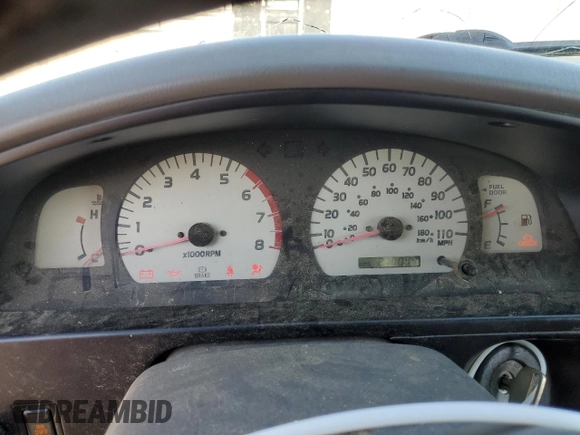 2002 Toyota Tacoma PreRunner with VIN 5TEGN92NX2Z136037, listed as a Copart auction lot 52143665 with 270,044 mi miles and Salvage Title. Bid and sale history available at DreamBid. Image 9.