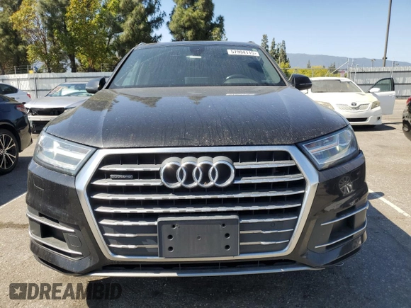 2017 Audi Q7 Premium with VIN WA1AHAF78HD039960, listed as a Copart auction lot 57994115 with 122,511 mi miles and Clean title. Bid and sale history available at DreamBid. Image 5.