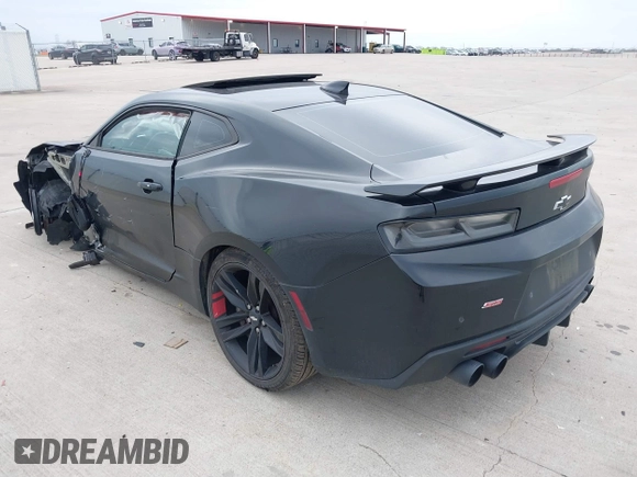 2018 Chevrolet Camaro 2SS with VIN 1G1FH1R73J0106896, listed as a IAAI auction lot 41236059 with 77,406 mi miles and . Bid and sale history available at DreamBid. Image 3.