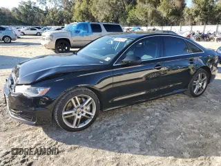 2016 Audi A6 2.0T Premium with VIN WAUFFAFC6GN057751, listed as a Copart auction lot 86647374 with 83,528 mi miles and Salvage Title. Bid and sale history available at carsss.com. Image 1.