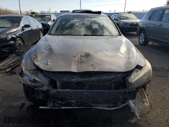2014 Infiniti Q50 Premium with VIN JN1BV7AR5EM691514, listed as a Copart auction lot 47985465 with 119,821 mi miles and Salvage Title. Bid and sale history available at DreamBid. Image 5.