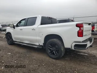2020 Chevrolet Silverado 1500 High Country with VIN 3GCUYHED3LG287631, listed as a Copart auction lot 83808964 with 0 mi miles and Salvage Title. Bid and sale history available at carsss.com. Image 2.