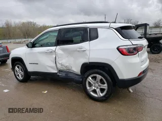 2023 Jeep Compass Latitude with VIN 3C4NJDBN9PT522979, listed as a Copart auction lot 51697115 with 60,173 mi miles and Salvage title. Bid and sale history available at DreamBid. Image 2.